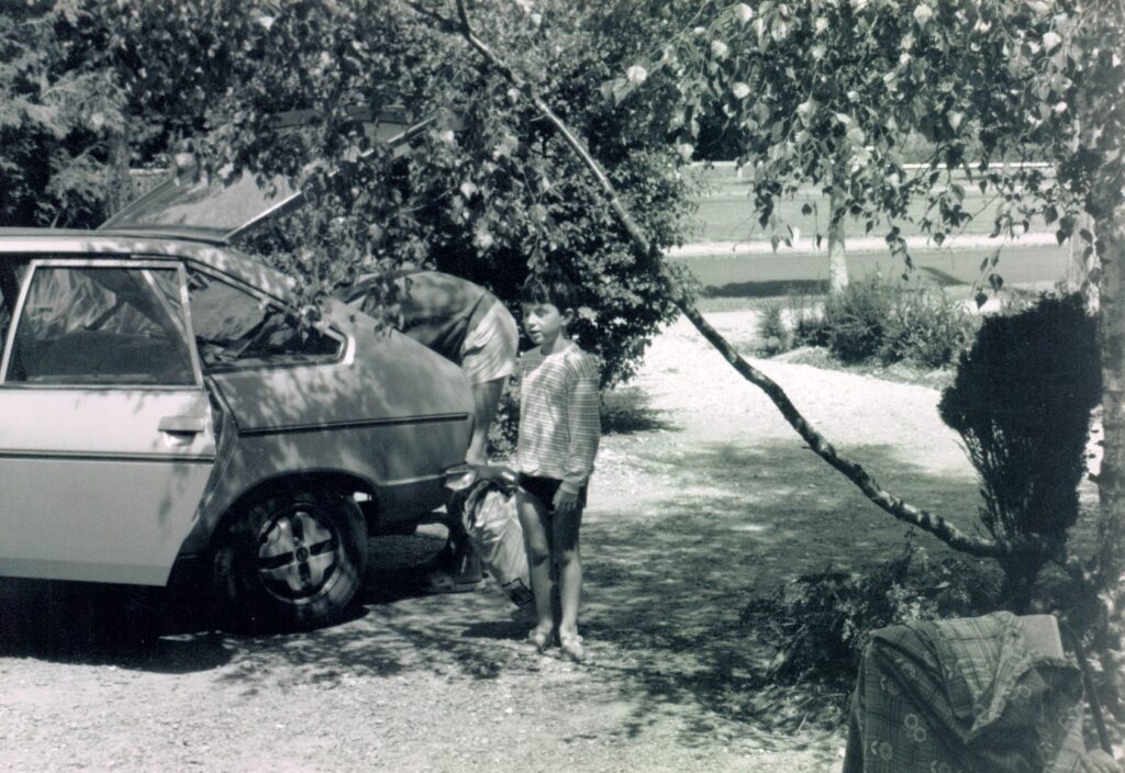 Denis Janquin petit à Stella Plage